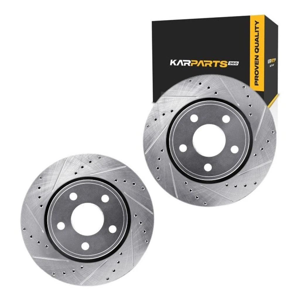 Drilled and Slotted Rotors for Jeep Commander (2006–2010) ALX-PAU-DF-7002-42014-CLA1