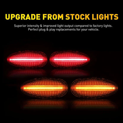 LED Side Marker Light Set for Chevy Silverado (2001–2014) - 4pcs