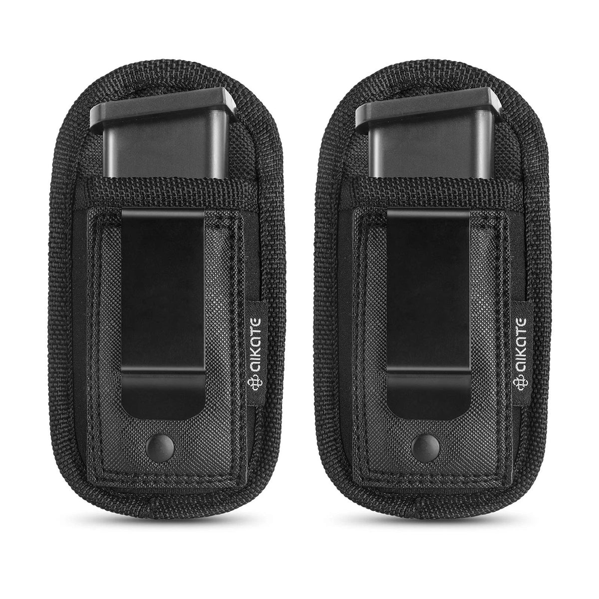 2 Pack Universal Magazine Pouch for Concealed Carry 9mm .40