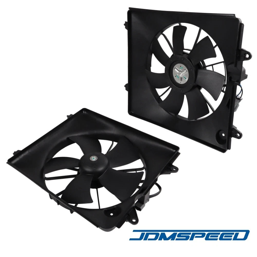 Set of 2 A/C Condenser Cooling Fans for Honda CR-V (2007–2009) HP89196