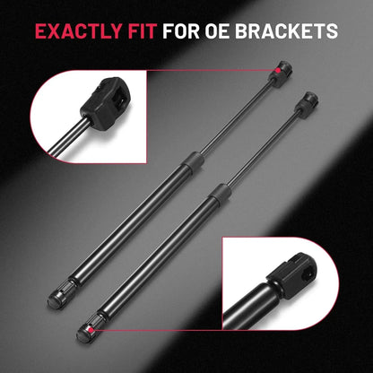 Hood Strut Pair - Gas Springs for Ford F-150 2004-2008