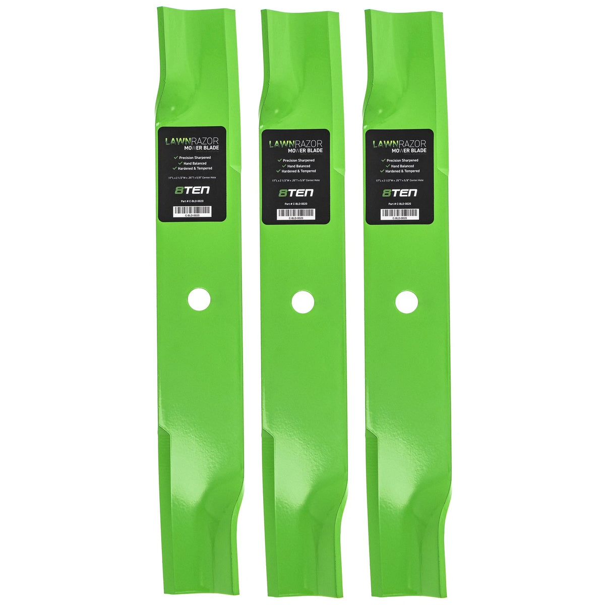 Deck Spindles & Mower Blades Set for Wheel Horse Chopper Dixie ZRT (5018) 30227-H, 30227-N, 10161, 300441