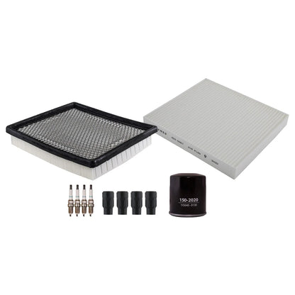 Denso Tune Up Kit 4 Spark Plugs & Boots for Dodge Avenger (2008–2014)