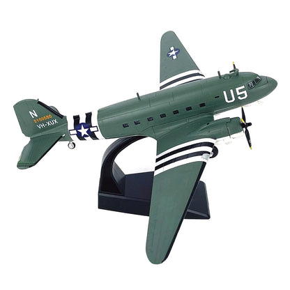 1/100 Scale Alloy Model Transport Aircraft Display for Douglas C-47 Skytrain
