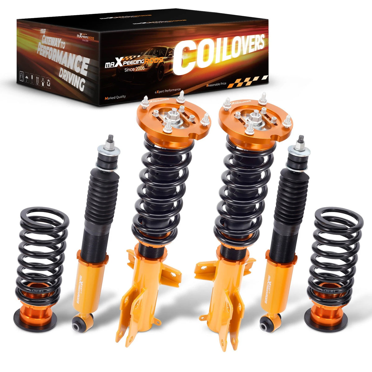 Coilover Suspension Springs Kit for Ford Mustang GT (2005–2014) E6GHK8