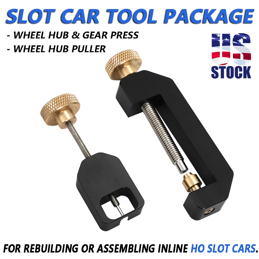 Wheel Hub Puller Tool Kit for Slot Cars