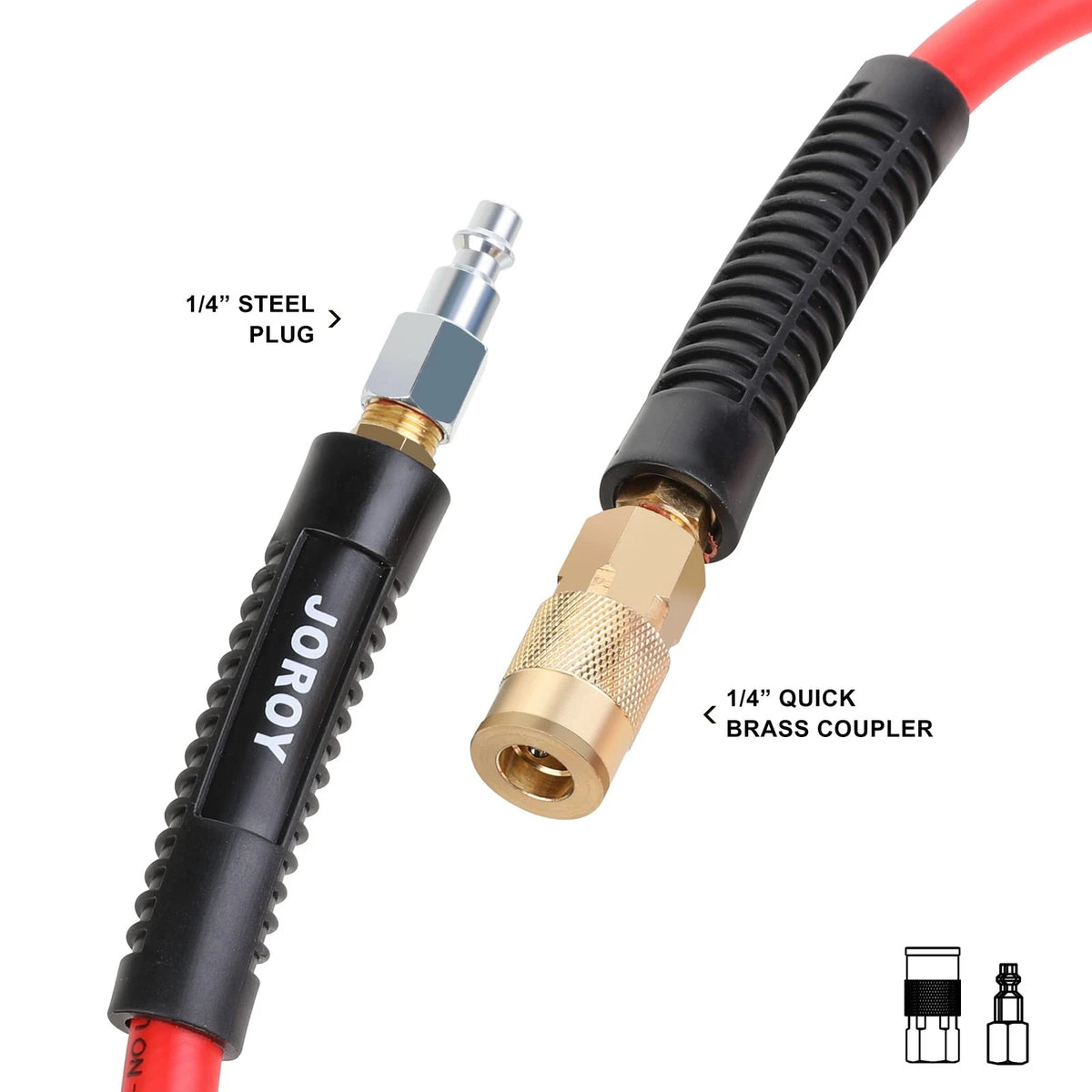 3/8-Inch x 10 FT Air Compressor Hose for