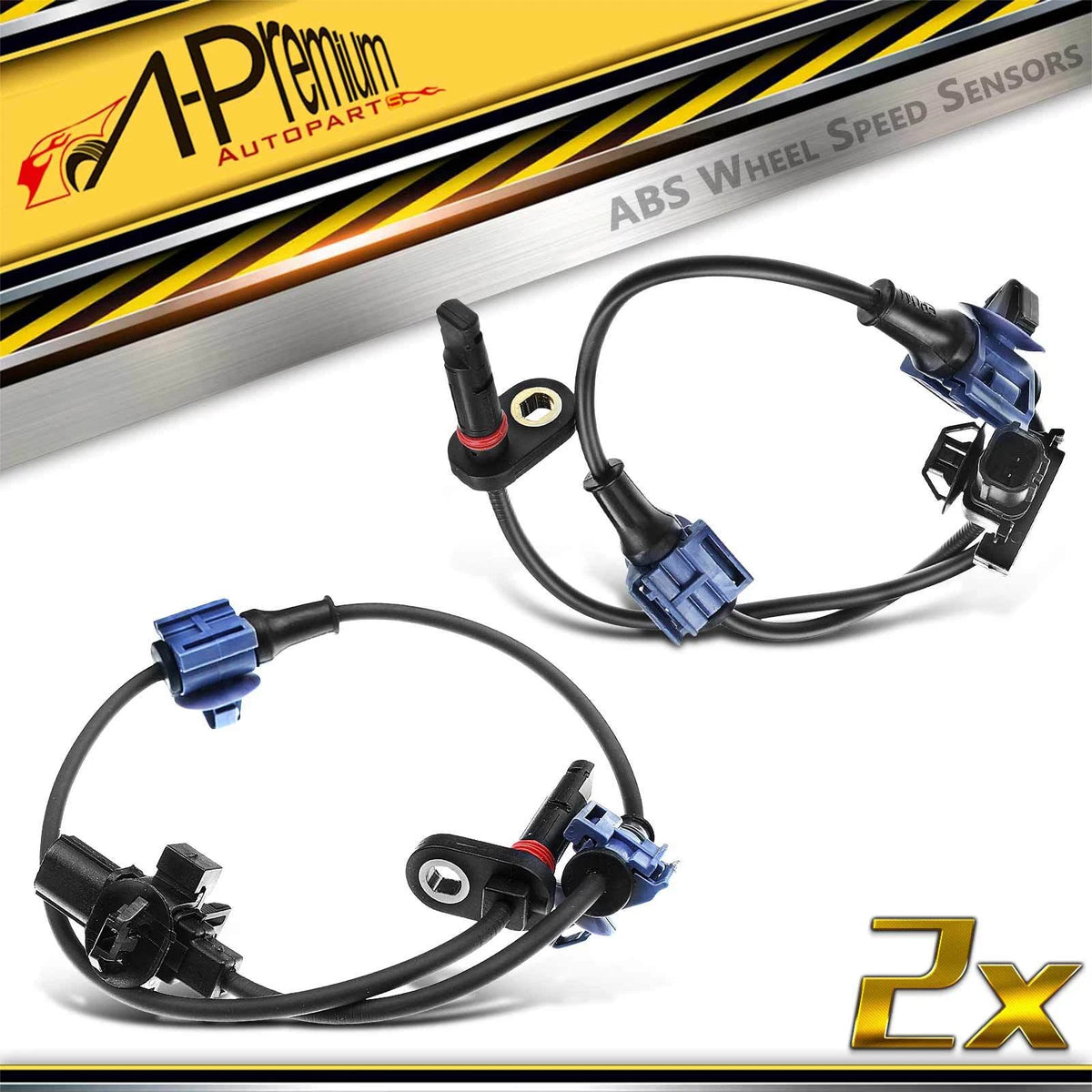 2X Rear ABS Wheel Speed Sensor for Honda CR-V (2007–2011) 57475-SWA-003, 57475-SWA-013