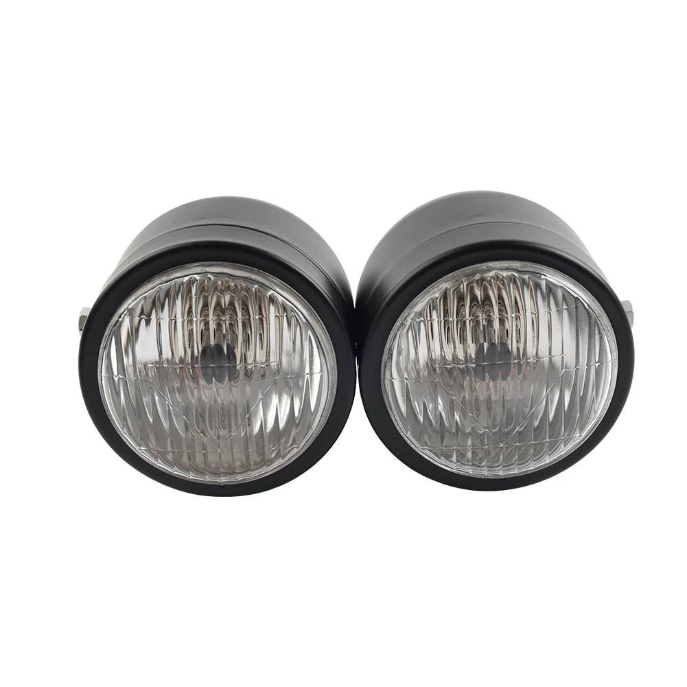 Twin Headlight for Universal Motorcycle (Dirt Bike, Street Fighter)