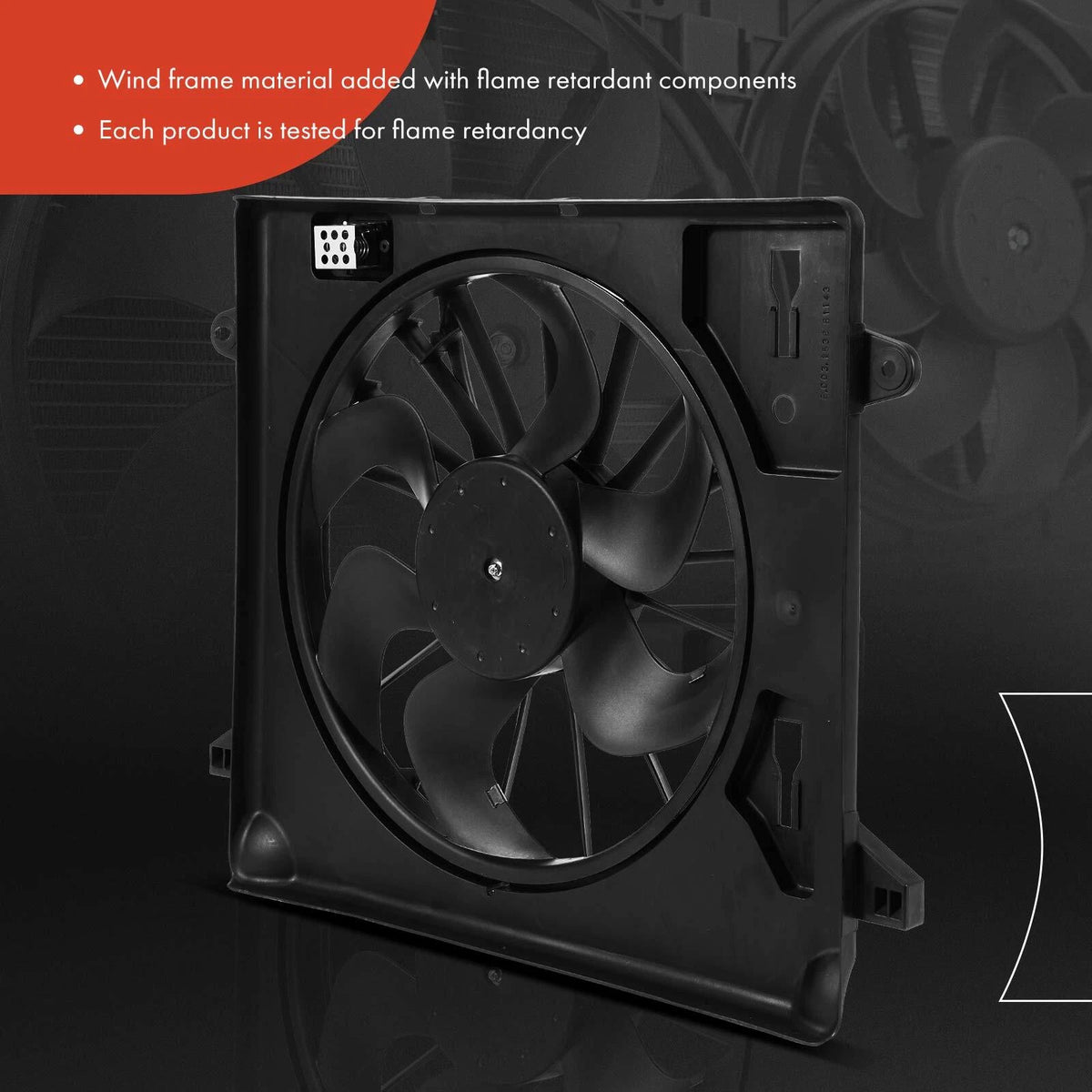 Cooling Fan Kit for Jeep Wrangler (2007–2011) - 68143886AA, 55056634AB, 940441
