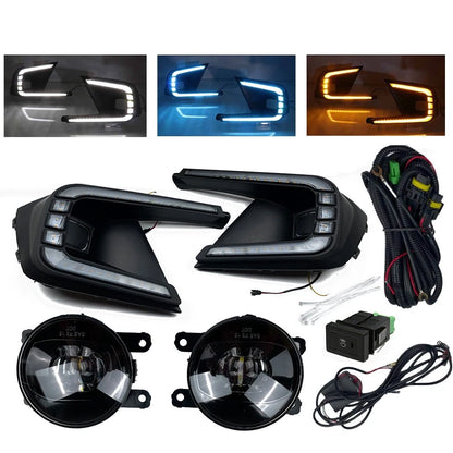 LED DRL & Fog Lights Kit for Honda Civic Sedan Hatchback (2022–2024)