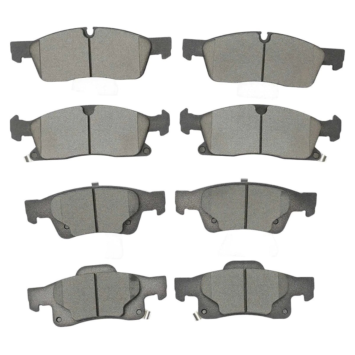 Set of 4 Brake Pads for Dodge Durango Jeep Grand Cherokee (18053029, P1455)