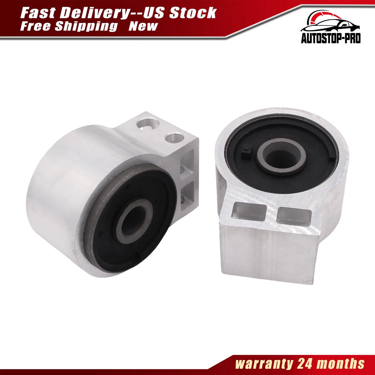 2X Front Lower Rearward Control Arm Bushing for Cadillac SRX (2010–2016)