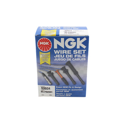 Spark Plug Wire Set 52031 by NGK for Toyota Hilux N70 2005-2015