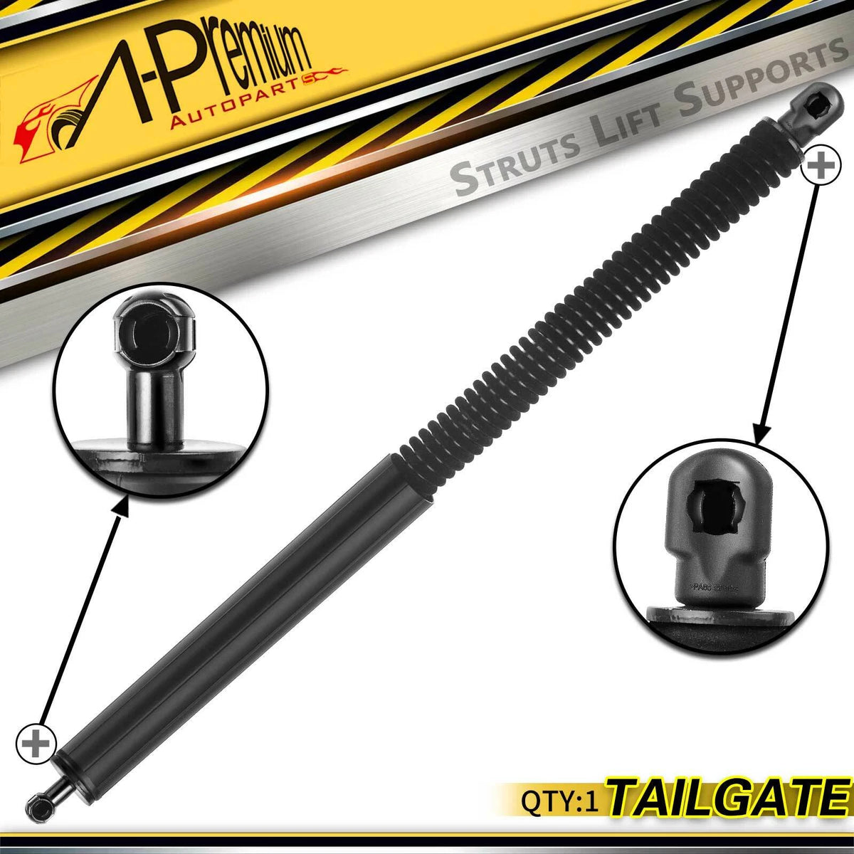 2X Rear Hatch Lift Support Shock Strut for Audi A7 Quattro (2012) 4G8827665B, 4G8-827-665-B