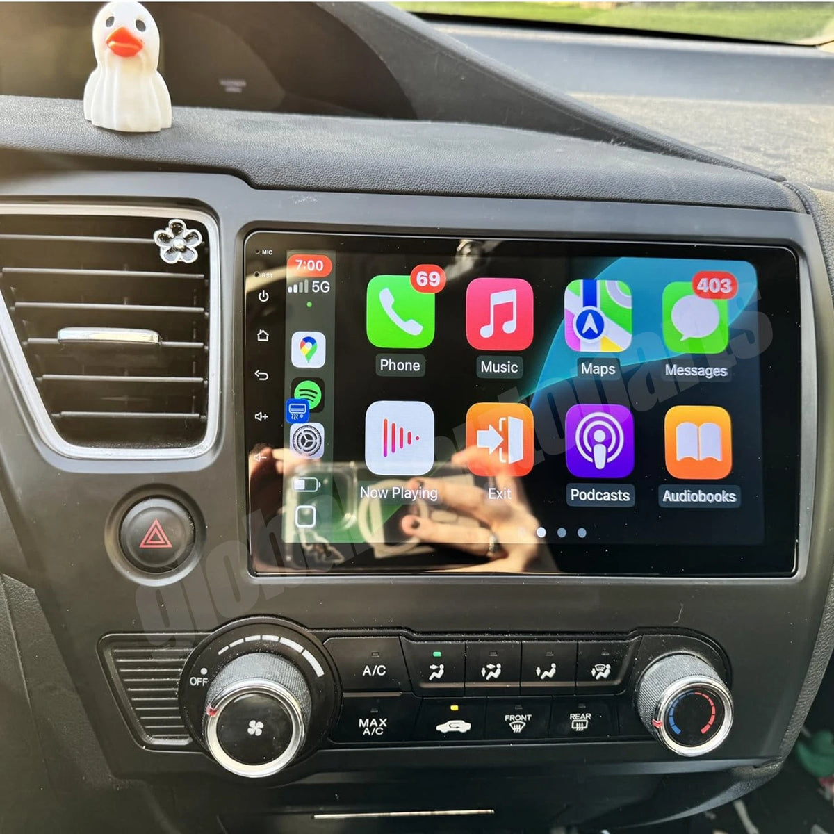 Apple Carplay Android Auto Car Stereo for Honda Civic (2013–2017)