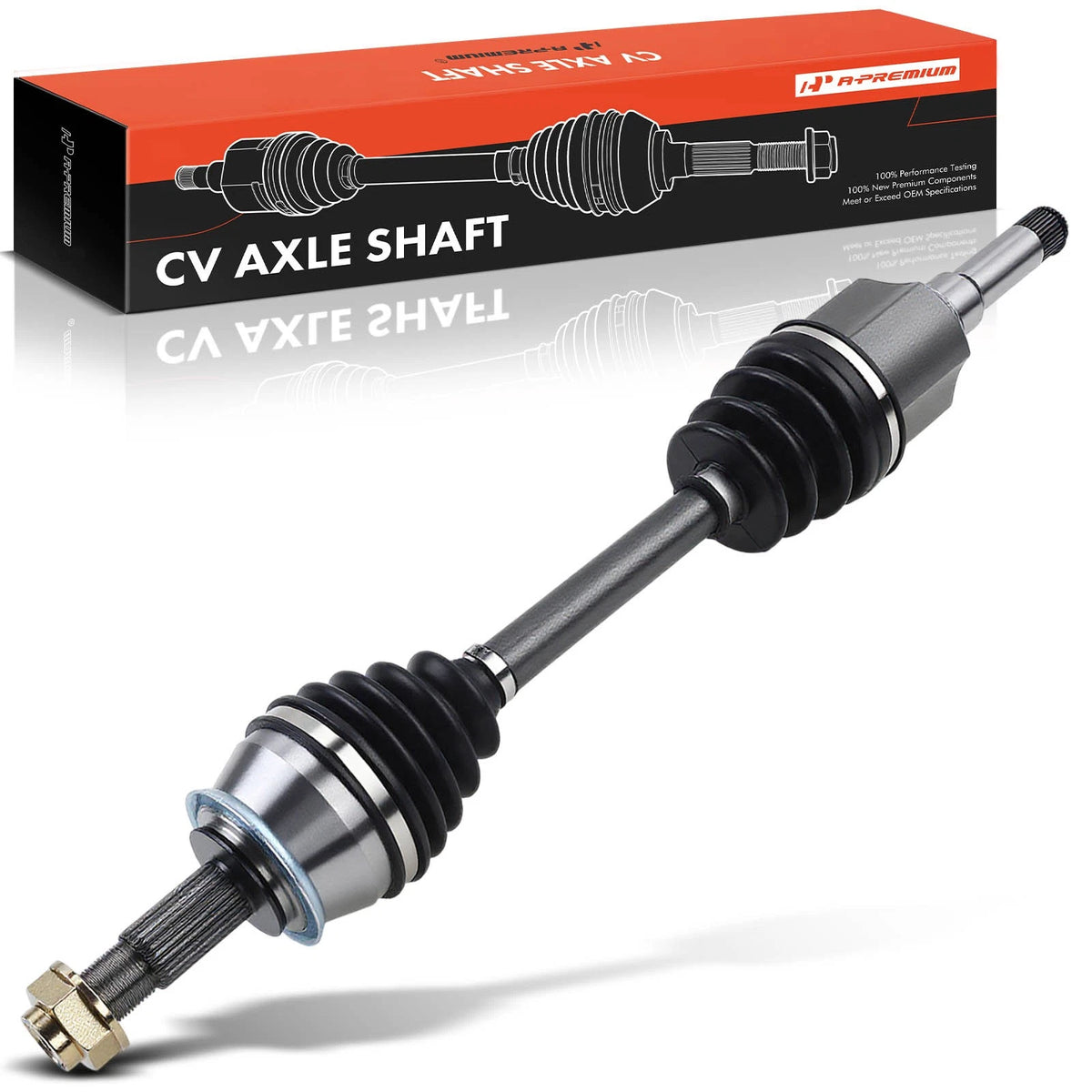 Front Left CV Axle Assembly for Buick Encore, Chevrolet Trax (2013–2020) 94522011, 94531933, 95090842, 66-1590, 661590