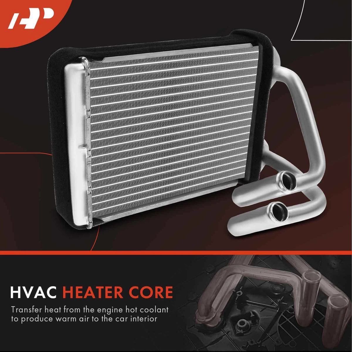 HVAC Heater Core for Honda Accord (1994–1997) 79110-SV4-A01, HT398349C