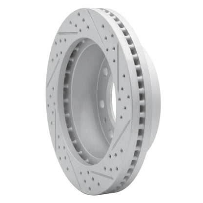 Drilled and Slotted Brake Rotor for Chevy Silverado 2500 HD (2001–2010) ALX-PAU-DF-830-48051L-CLA2