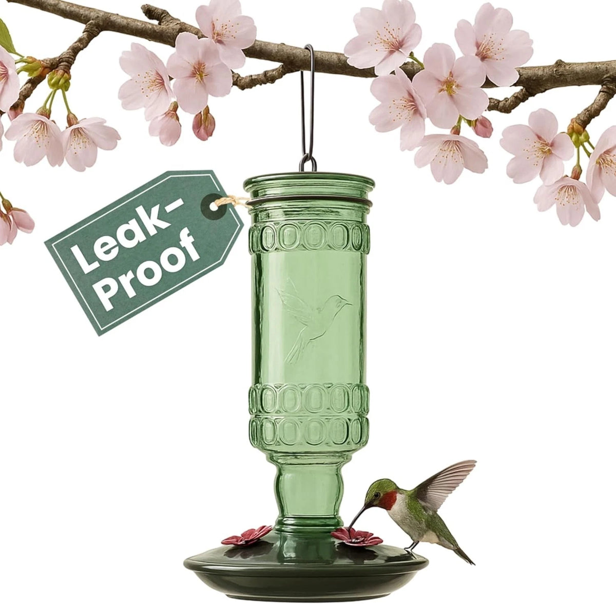 Hummingbird Feeder for Easy Clean (10 Oz Capacity)