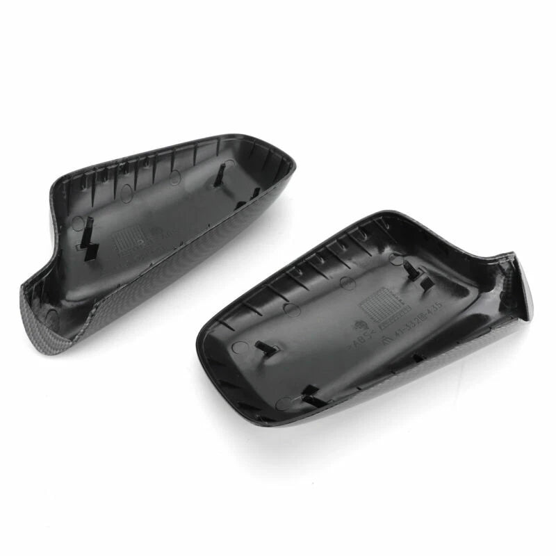 1 Pair Mirror Cover Cap for BMW E46 E65 E66 (51167074236, 51167074235)