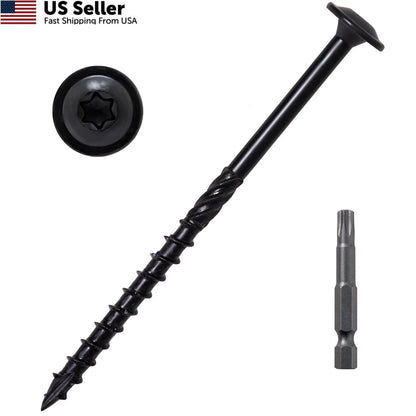 4-Inch Lag Screws #14 for Structural Wood Applications