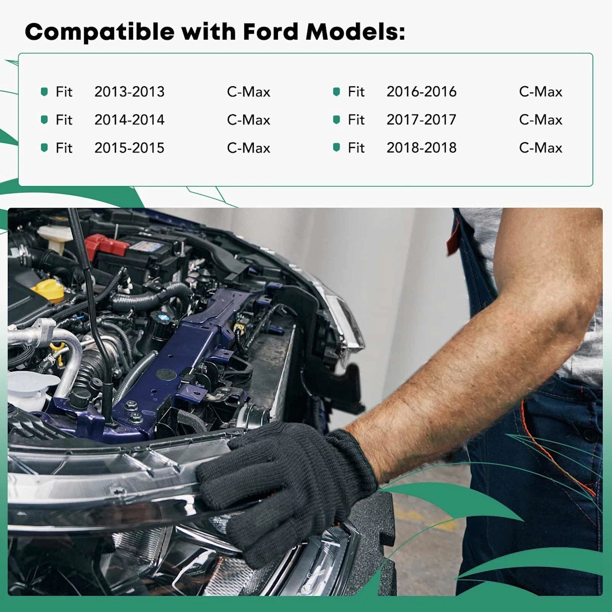 Lower Radiator Support for Ford C-Max (2013–2018) 18108921