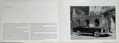 Sales Folder for Mercedes-Benz 220SE Coupe/Convertible (1962)