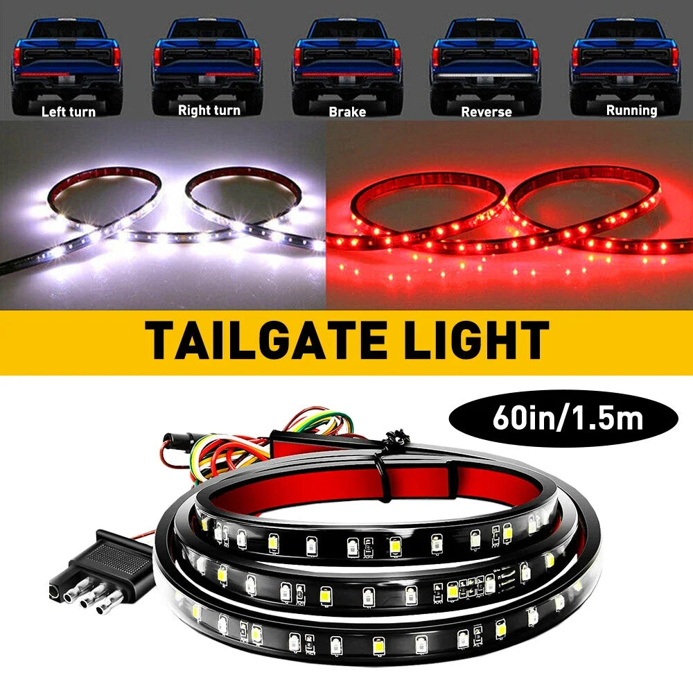 LED Tailgate Light Bar 60" for Truck (Compatible with N70 2005-2015)