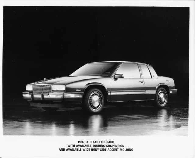 Press Photo for Cadillac Eldorado (1986)