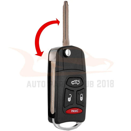 Remote Key Fob Case for Jeep Wrangler Patriot 2009-2012