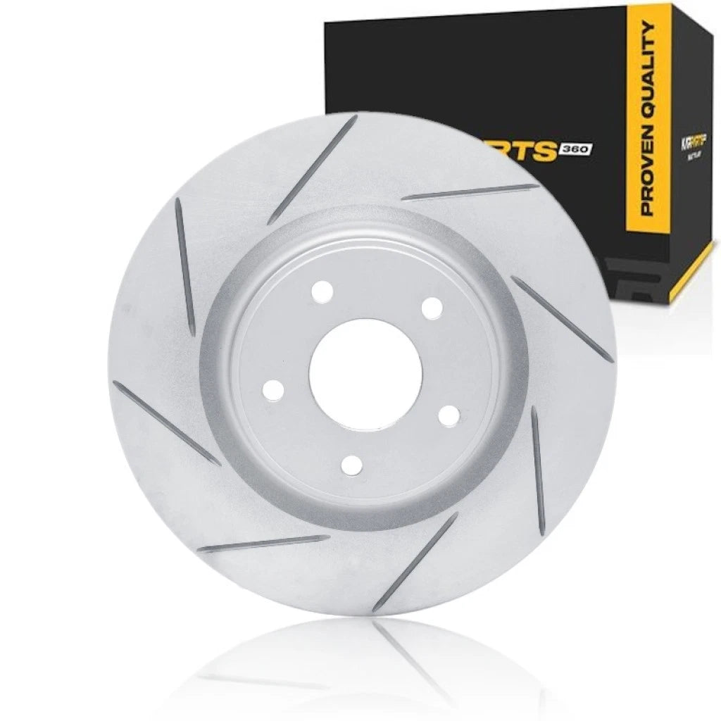 Rotor Set for Nissan Rogue (2014–2019) ALX-PAU-DF-810-67104R-CLA1 Vented Slotted