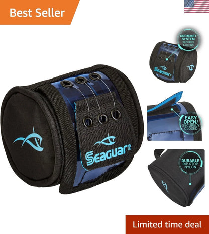 Fishing Tackle Storage Bag for Versatile Use (Holds 3 Small Leader Spools)
