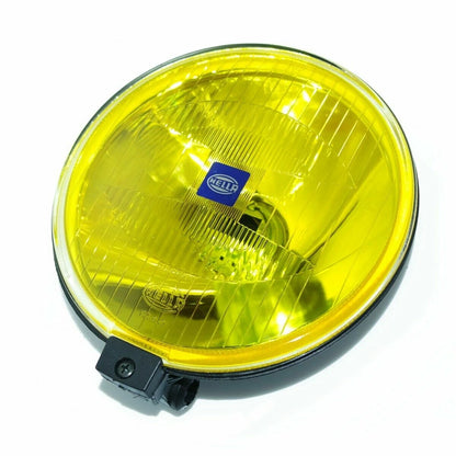Pair Hella Comet 500 Driving Lamps for Universal Fit (Yellow Spot Light)