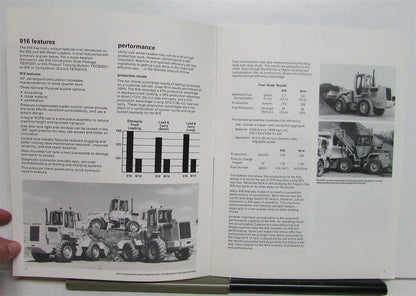 Wheel Loader Competitive Bulletin for Cat 916 VS Case W14 (1986)