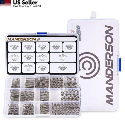 185 Pcs Compression Springs Assortment 0.197" x 0.394"