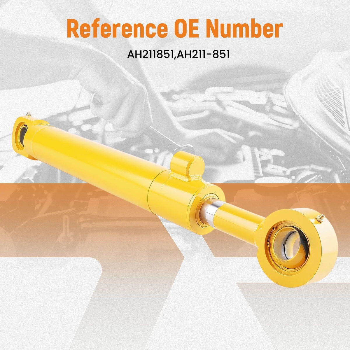 Hydraulic Angle Cylinder for John Deere 650H 650J 550H 550J (AH211851)