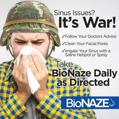 BioNaze Oral Probiotic BLIS K12 & BL-04 for Sinus (30 Count)