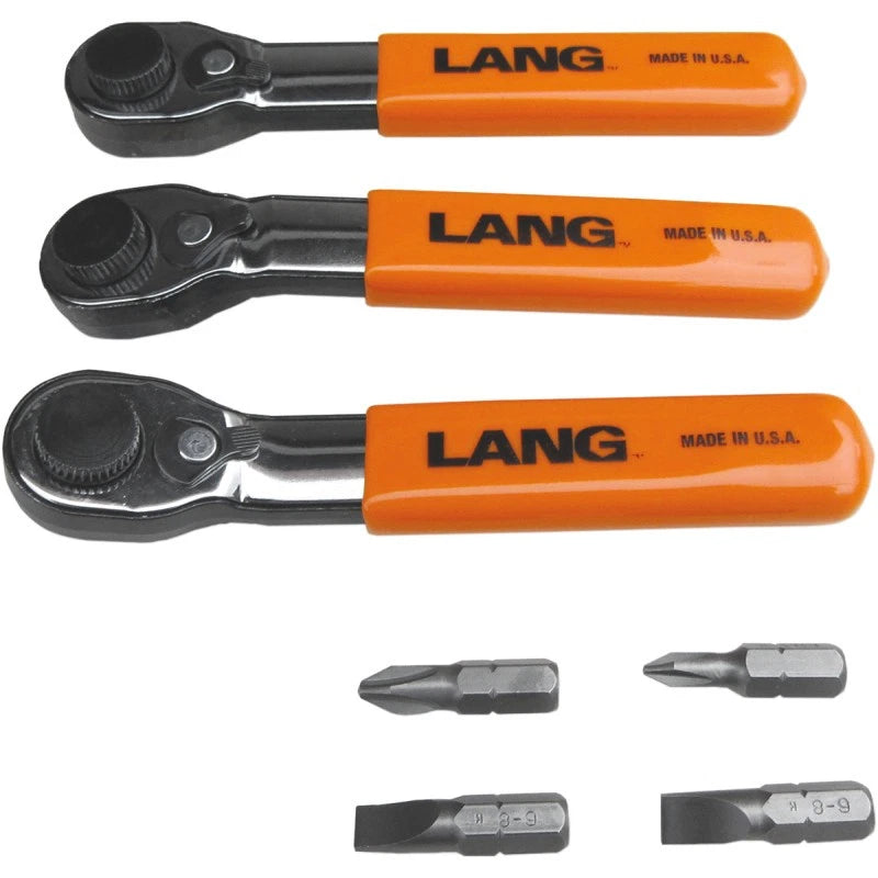 Set of 2 Fine-Tooth Wrenches for LANG TOOLS 5220