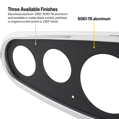 6-Gauge Insert Panel and Bezel Kit for (91150100-ENG)