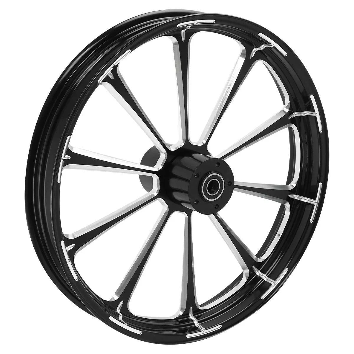 Front Wheel Rim & Dual Disc Hub 18'' for Harley Road Glide 1997–2021