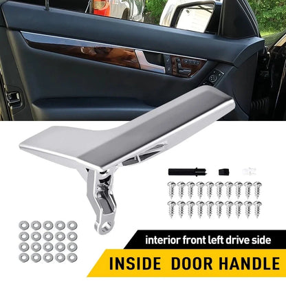Interior Door Handle Repair Kit Chrome for GLK350 C250 2010-2015