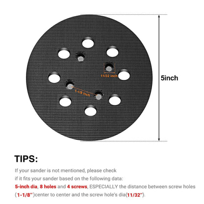 5 Inch Sander Pad Replacement for Ryobi (2010–2023)