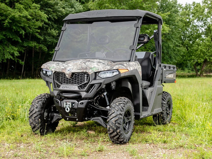 Scratch Resistant Full Windshield for CFMOTO UForce 600 (2021+) Dark Tint