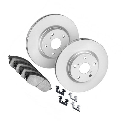 Brake Set Front for Audi A6 (2012–2013) ALX-PAU-DF-4512-73153-CLA2 Vented