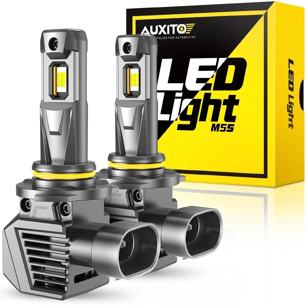 2X CANBUS 9005 LED Headlight Bulbs Kit for