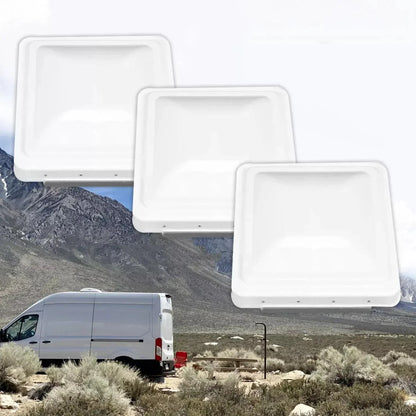 Roof Vent Cover Set (3Pcs) for RV Trailer Ventline 14" x 14