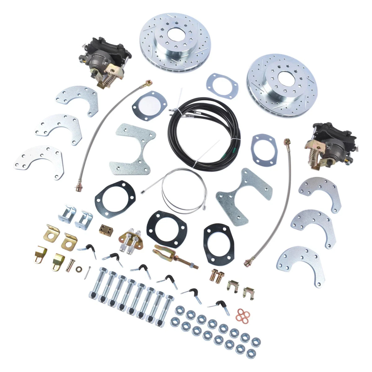 Rear Disc Brake Kit for Ford 8 Inch & 9 Inch (1960–1986) - Complete