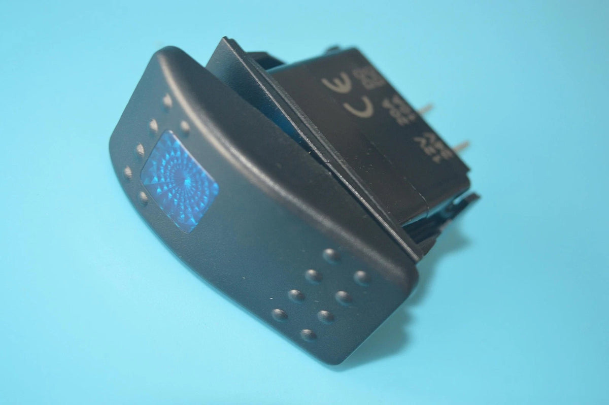 2X 12V 20 Amp Waterproof LED On/Off Switch for Boat Marine