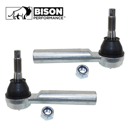 Outer Steering Tie Rod Ends Set for Cadillac Chevy (2 Pieces)